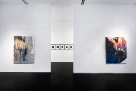 Colorful painting exhibit