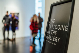 Live tattoo demos at MCA Denver