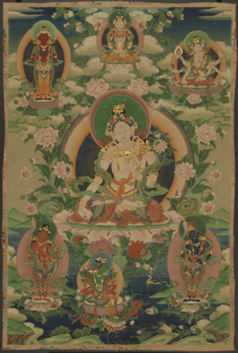 White Tara painting