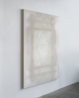 Soft white painting by Amanda Wachob 
