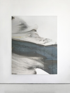 Abstract wave painting 